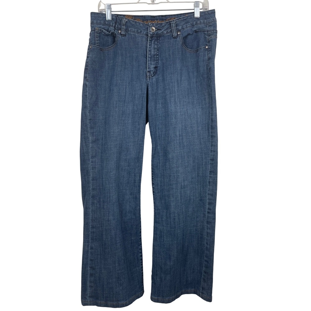 Christopher Blue Women Jeans‎ Blue Wash Bootcut Stretch Size 12